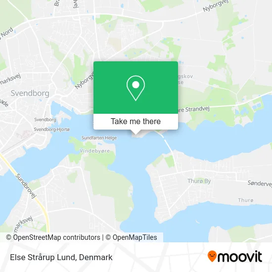 Else Strårup Lund map