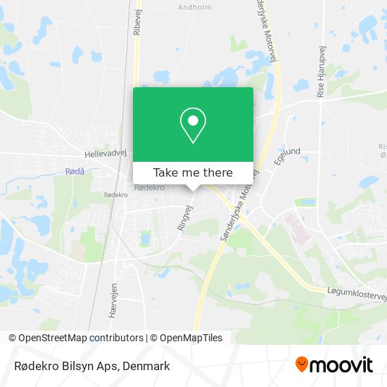 Rødekro Bilsyn Aps map