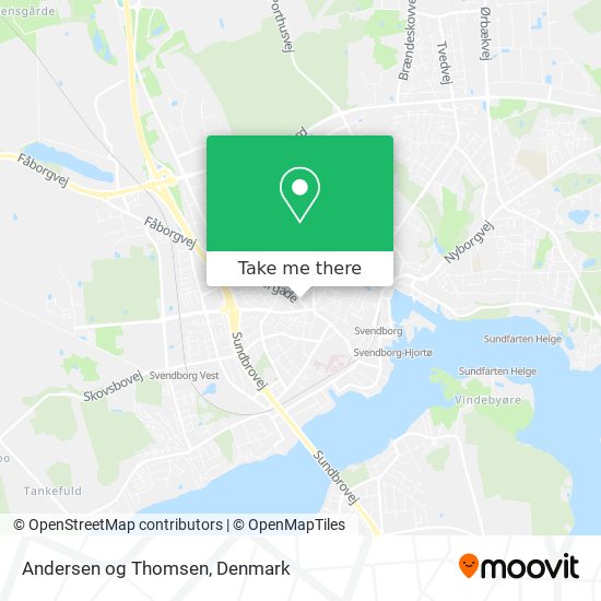 Andersen og Thomsen map