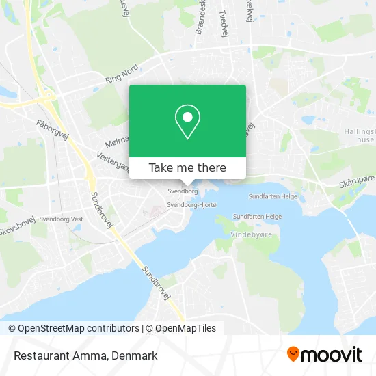 Restaurant Amma map