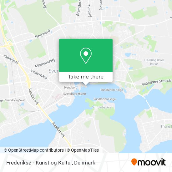 Frederiksø - Kunst og Kultur map