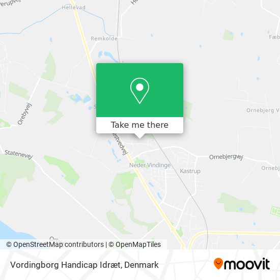 Vordingborg Handicap Idræt map