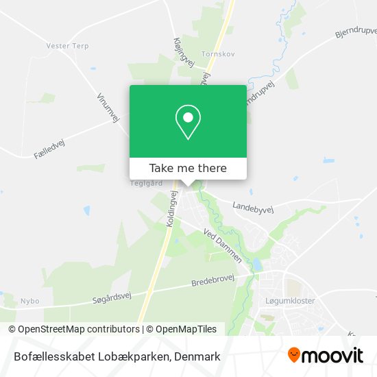 Bofællesskabet Lobækparken map