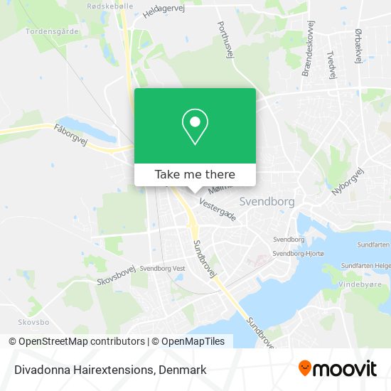 Divadonna Hairextensions map