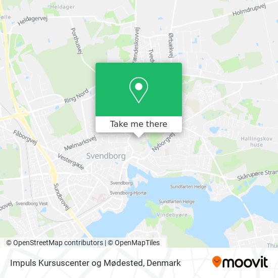 Impuls Kursuscenter og Mødested map