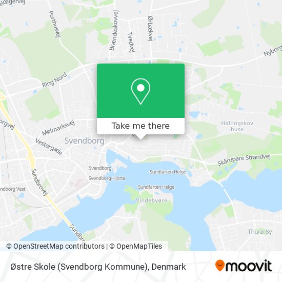 Østre Skole (Svendborg Kommune) map