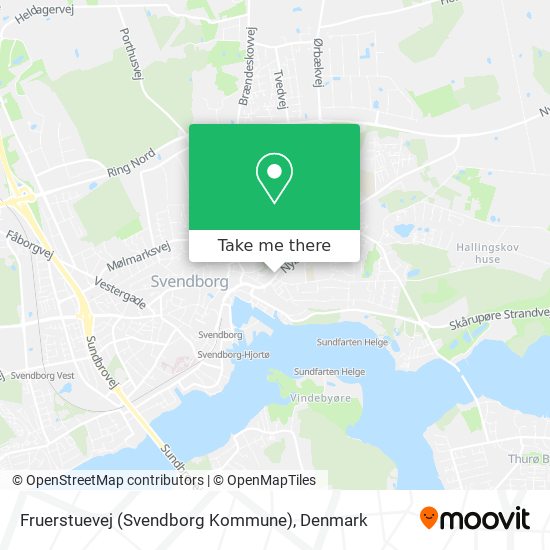 Fruerstuevej (Svendborg Kommune) map