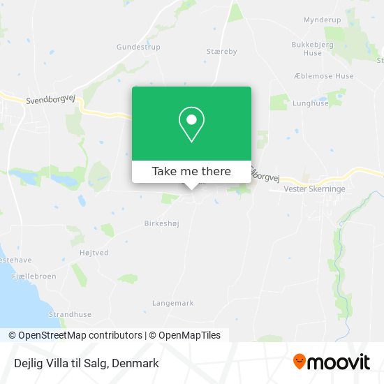 Dejlig Villa til Salg map