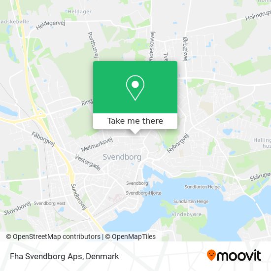 Fha Svendborg Aps map