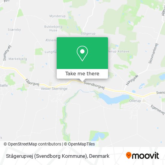 Stågerupvej (Svendborg Kommune) map