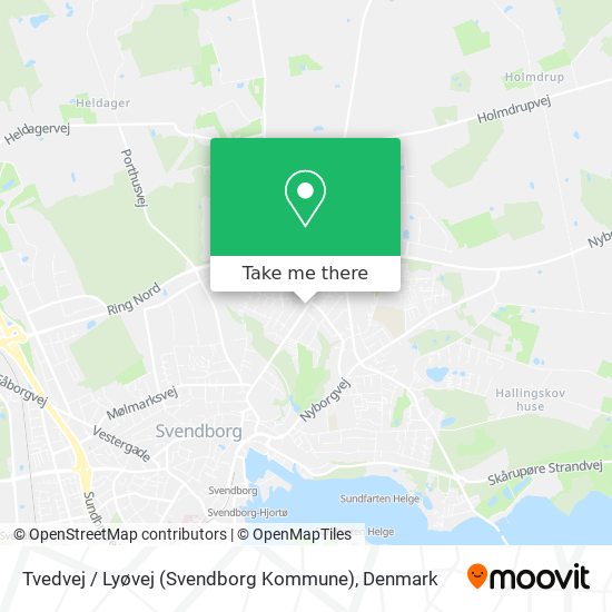 Tvedvej / Lyøvej (Svendborg Kommune) map