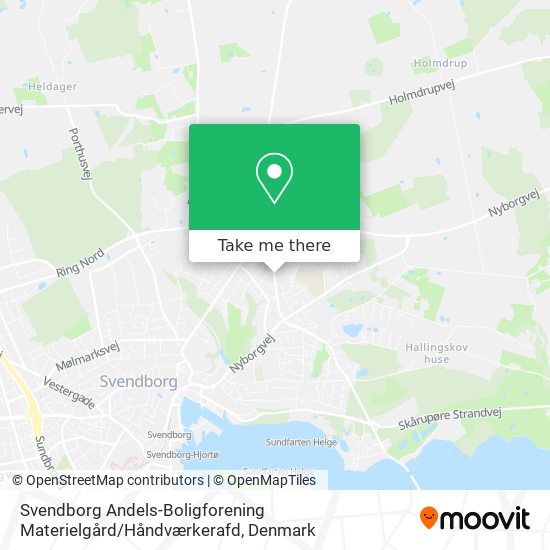 Svendborg Andels-Boligforening Materielgård / Håndværkerafd map