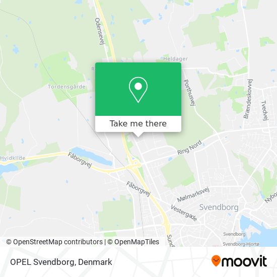 OPEL Svendborg map