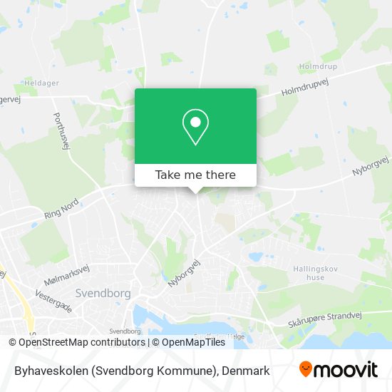 Byhaveskolen (Svendborg Kommune) map