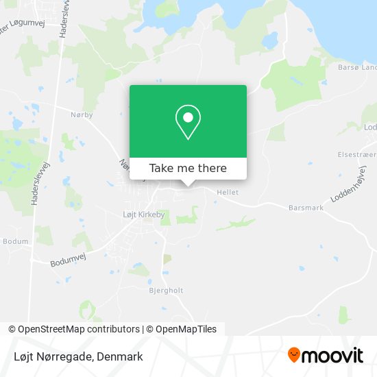 Løjt Nørregade map