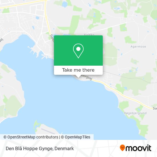 Den Blå Hoppe Gynge map