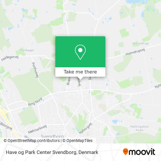 Have og Park Center Svendborg map