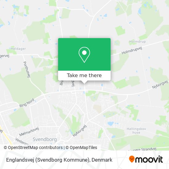 Englandsvej (Svendborg Kommune) map