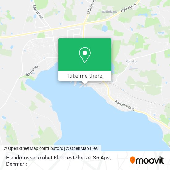 Ejendomsselskabet Klokkestøbervej 35 Aps map