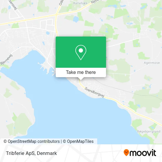 Tribferie ApS map