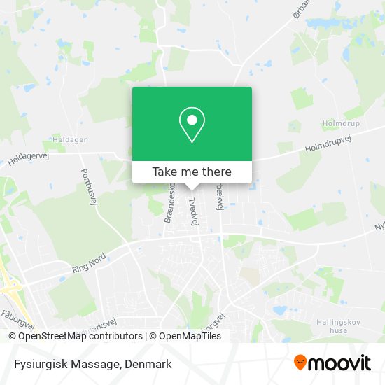 Fysiurgisk Massage map