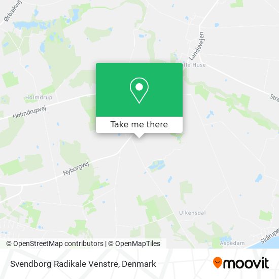 Svendborg Radikale Venstre map