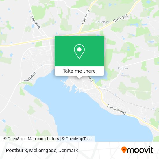 Postbutik, Mellemgade map