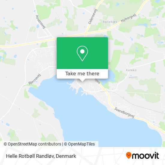 Helle Rotbøll Randløv map