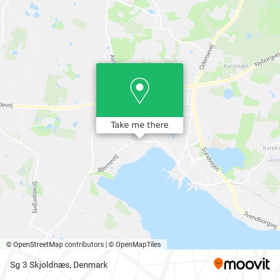 Sg 3 Skjoldnæs map