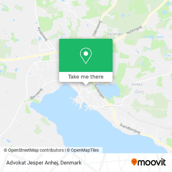 Advokat Jesper Anhøj map