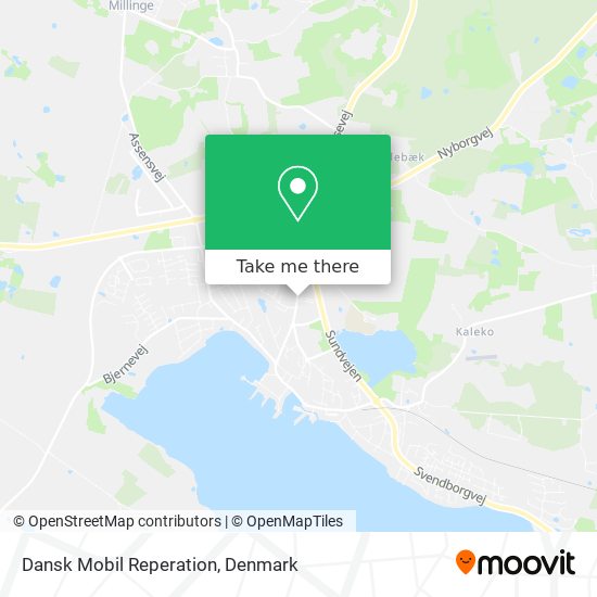 Dansk Mobil Reperation map
