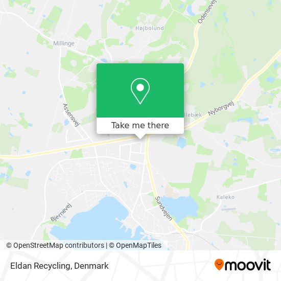 Eldan Recycling map