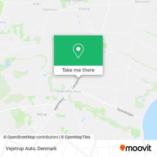 Vejstrup Auto map