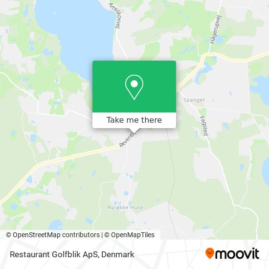 Restaurant Golfblik ApS map