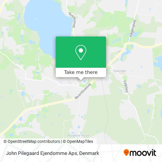 John Pilegaard Ejendomme Aps map