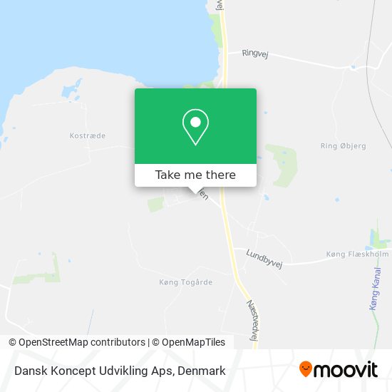 Dansk Koncept Udvikling Aps map