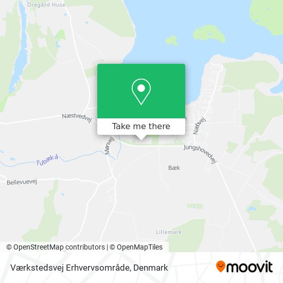 Værkstedsvej Erhvervsområde map