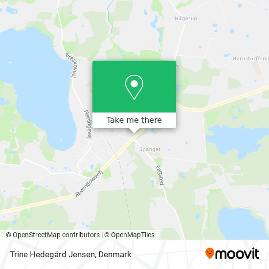 Trine Hedegård Jensen map