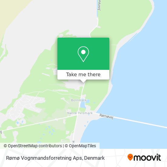 Rømø Vognmandsforretning Aps map