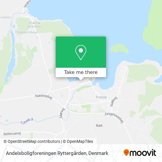 Andelsboligforeningen Ryttergården map