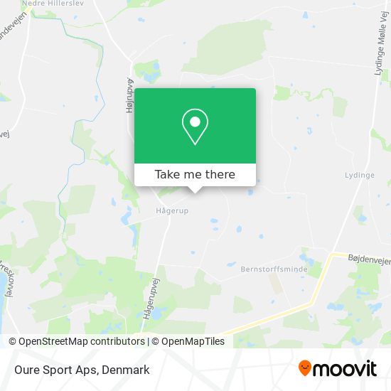 Oure Sport Aps map