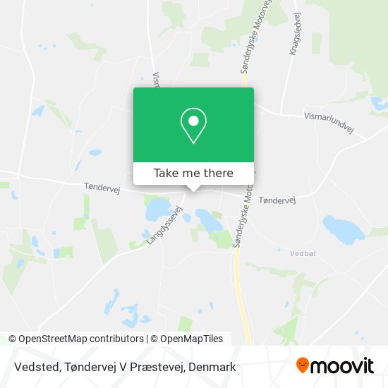 Vedsted, Tøndervej V Præstevej map