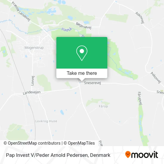 Pap Invest V / Peder Arnold Pedersen map