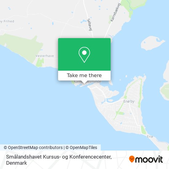 Smålandshavet Kursus- og Konferencecenter map