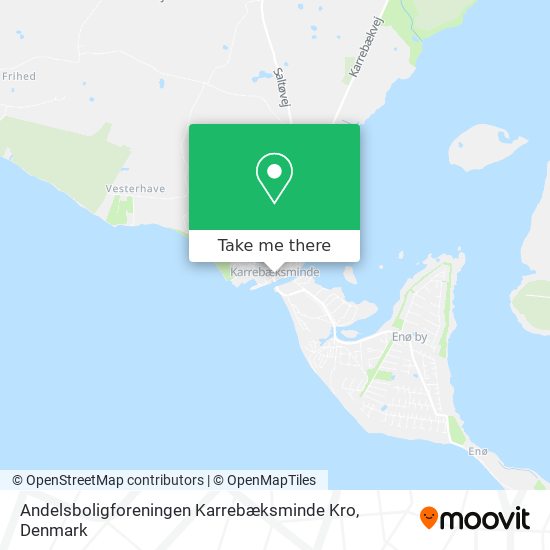 Andelsboligforeningen Karrebæksminde Kro map
