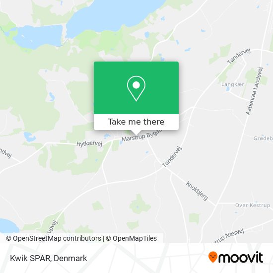 Kwik SPAR map