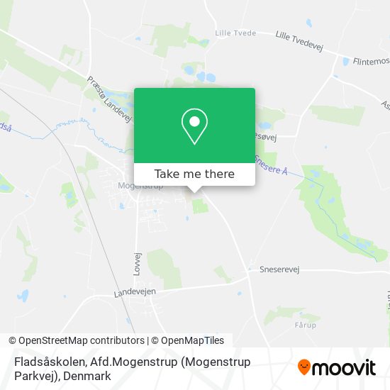 Fladsåskolen, Afd.Mogenstrup (Mogenstrup Parkvej) map