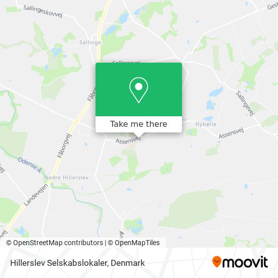 Hillerslev Selskabslokaler map