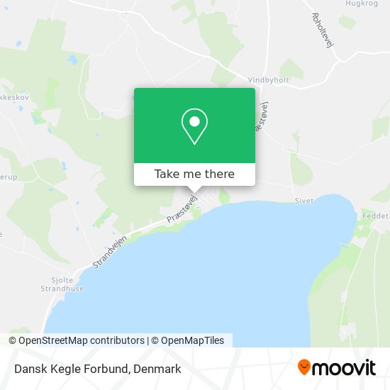 Dansk Kegle Forbund map