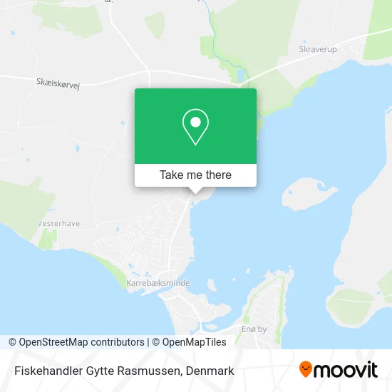 Fiskehandler Gytte Rasmussen map